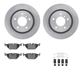 R1 Concepts WFWH1-31062 E- Line Series Brake Rotor W/ Ceramic Brake Pads & Hdw